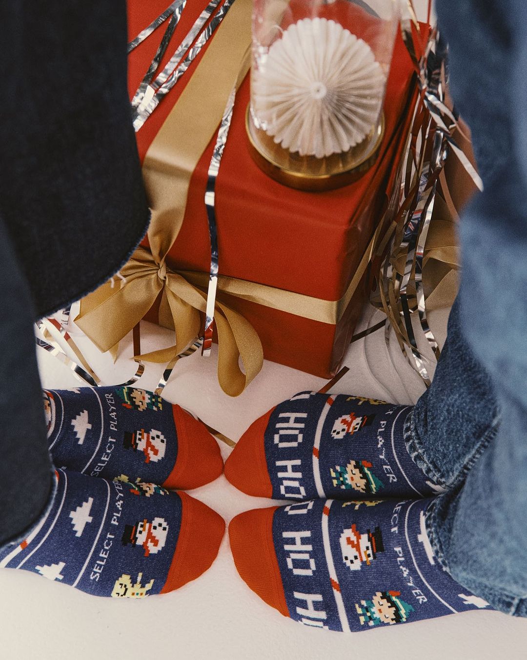 Božične nogavice moške Xmas Over