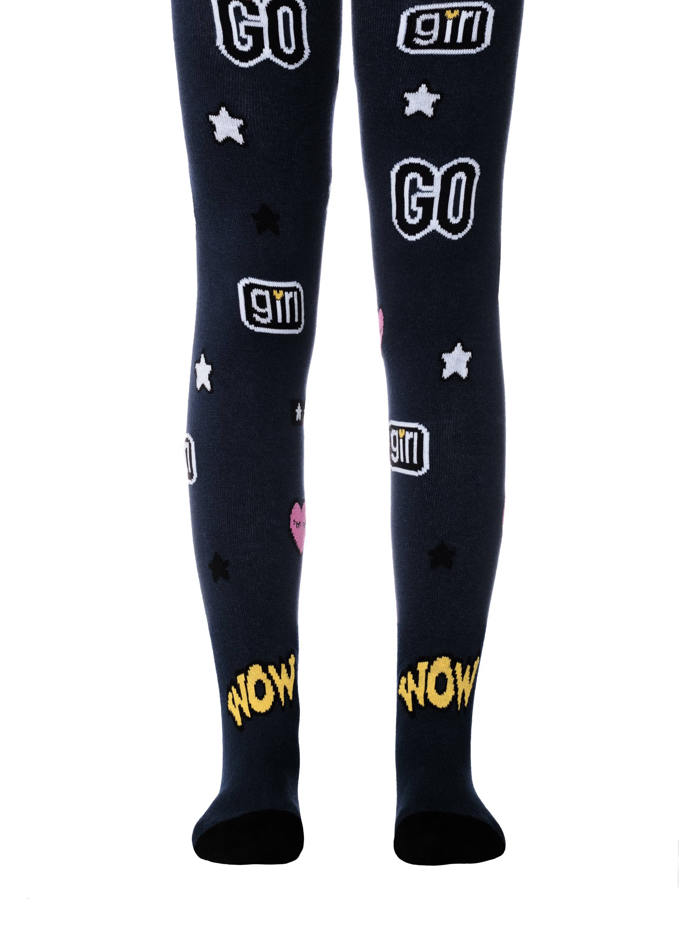 Otroške hlačne nogavice iz bombaža Go Girl