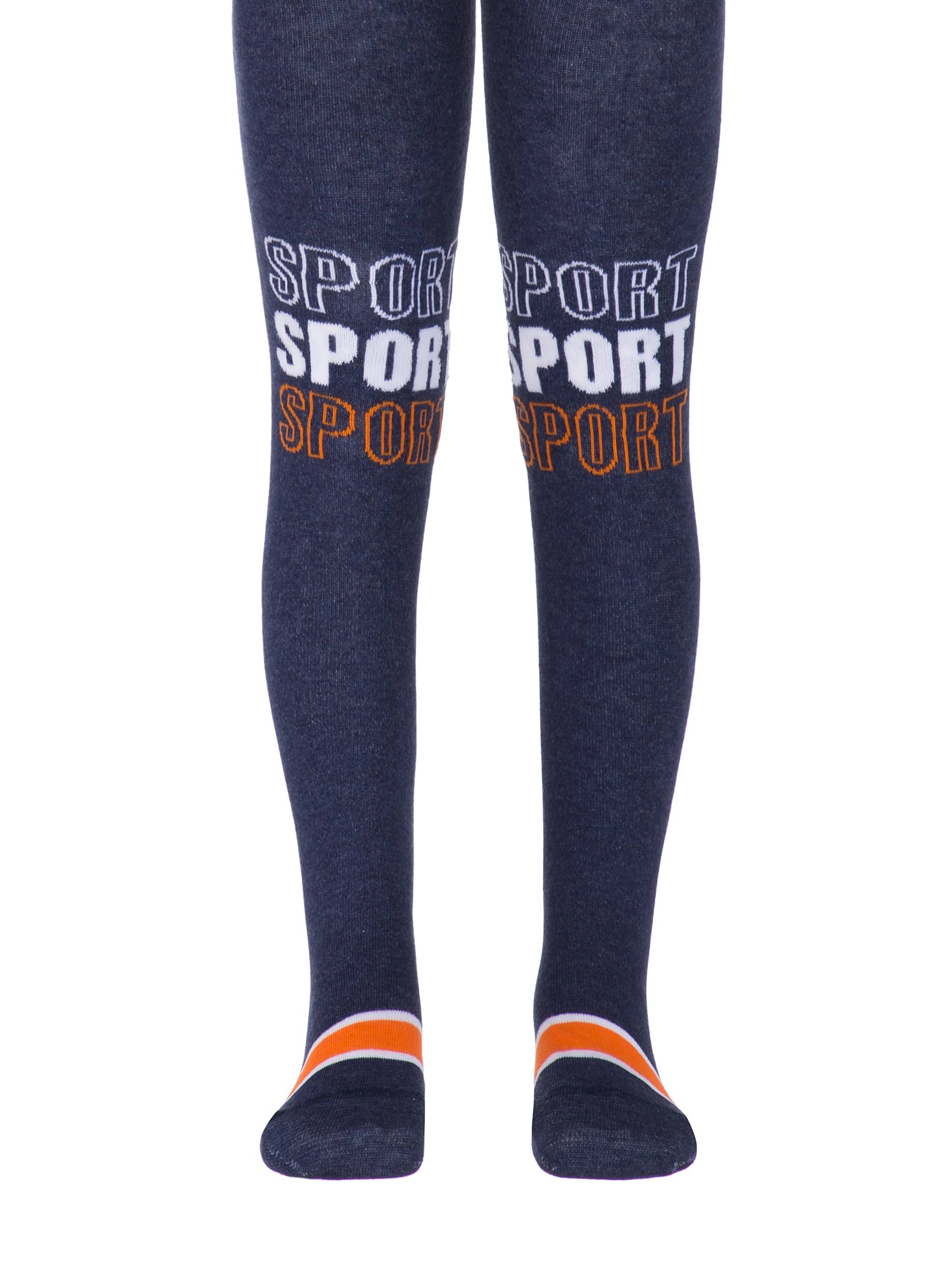 SPORT otroške hlačne nogavice z napisi