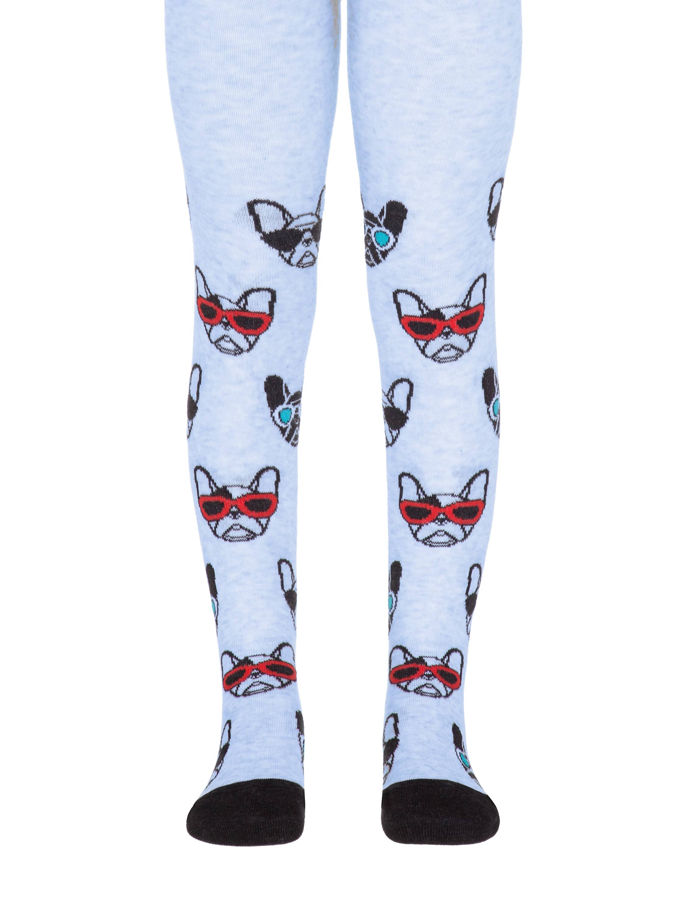 Otroške hlačne nogavice Buldog svetlo modre