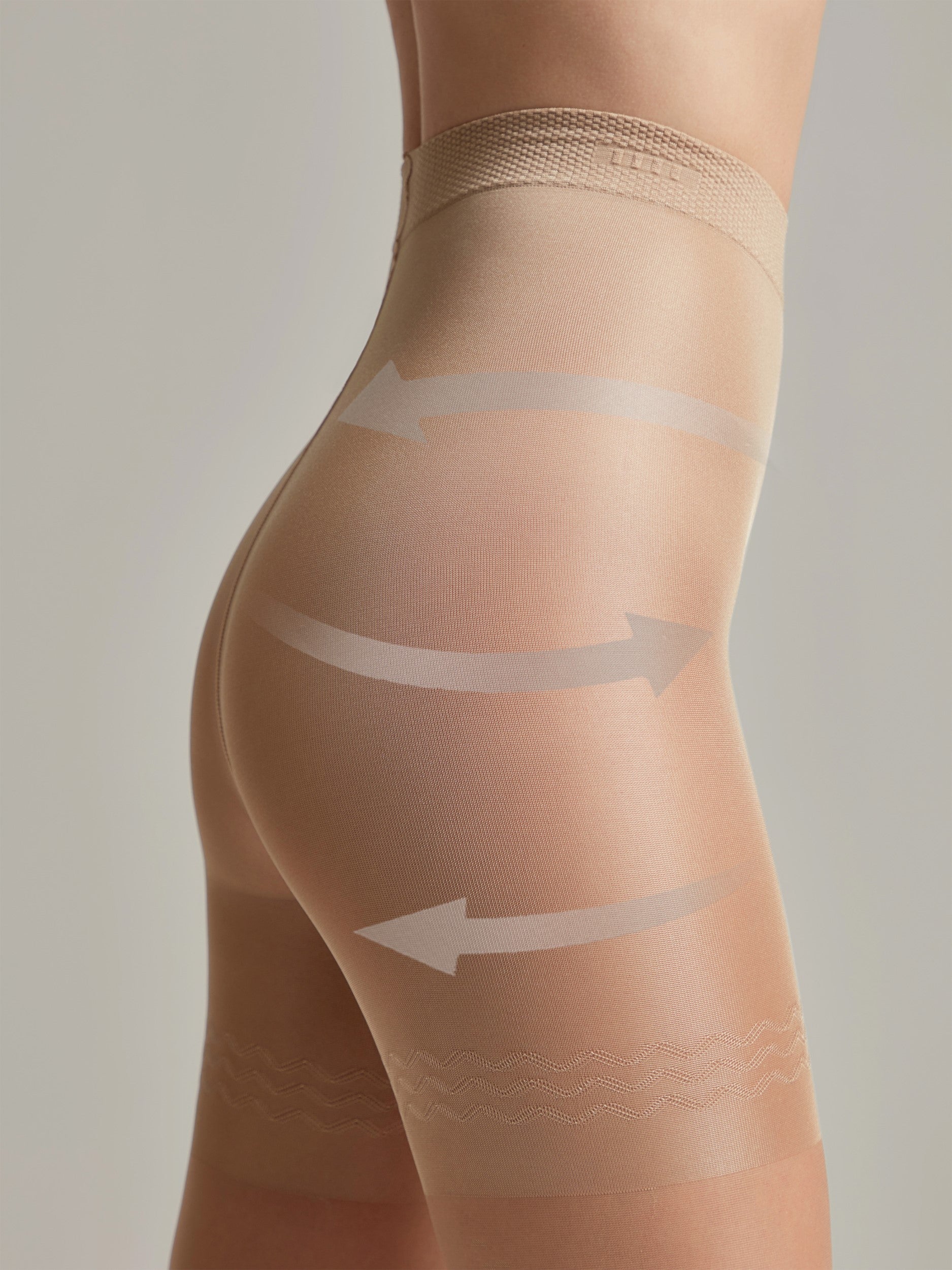 20 denske hlačne nogavice za oblikovanje postave CONTROL