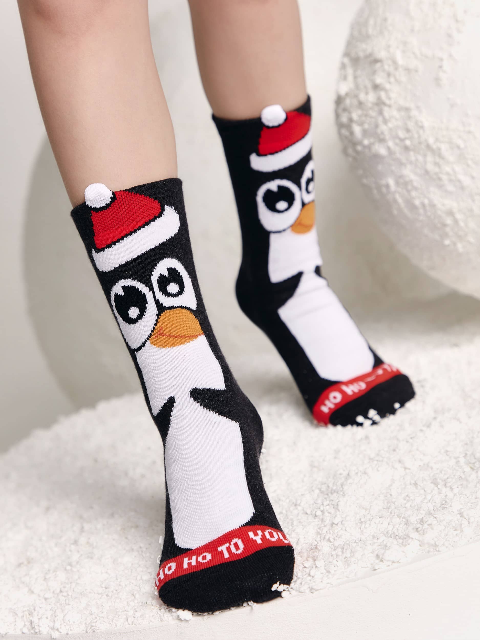 Božične nogavice ženske Penguin