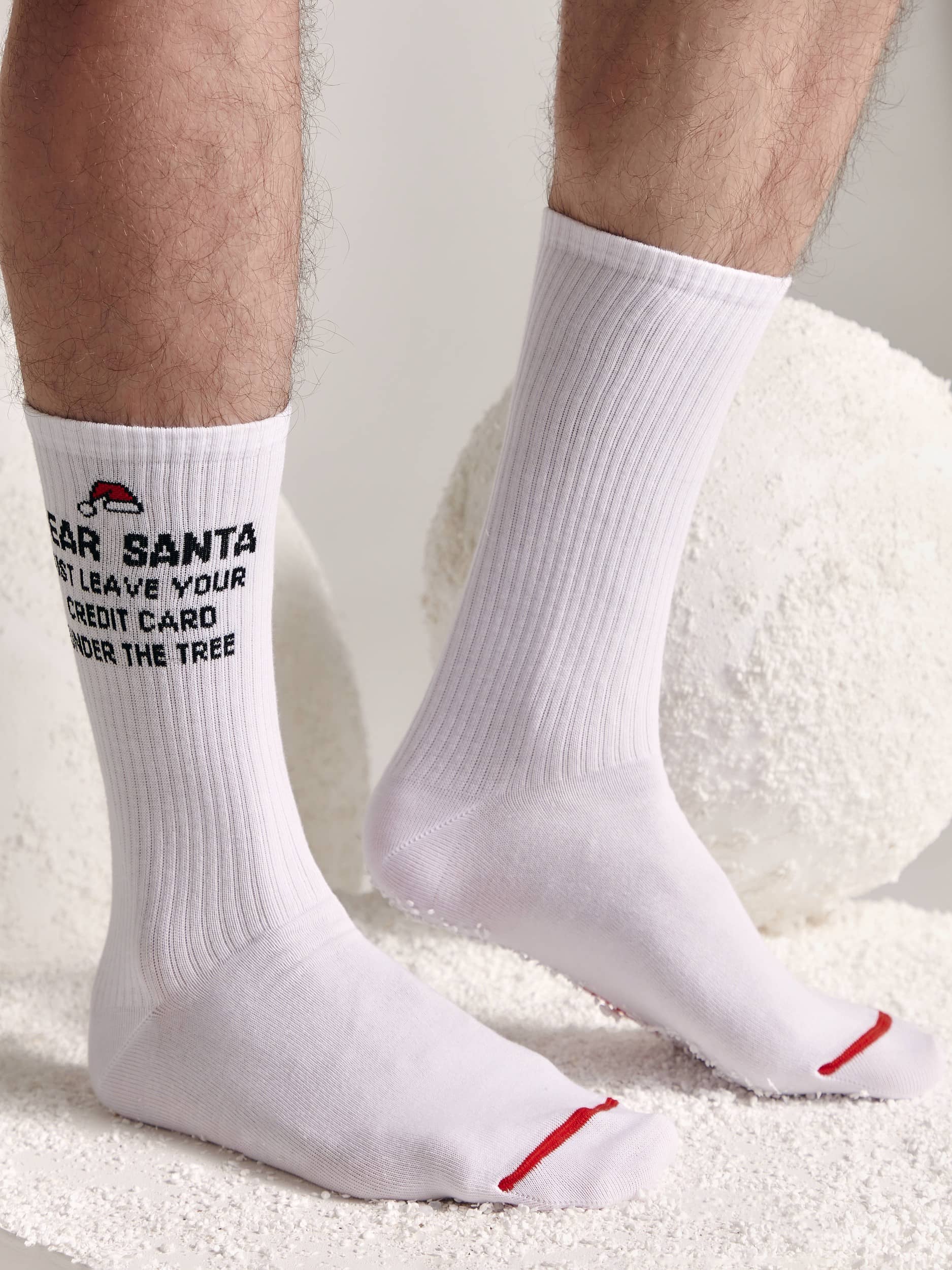 Božične nogavice moške Dear Santa