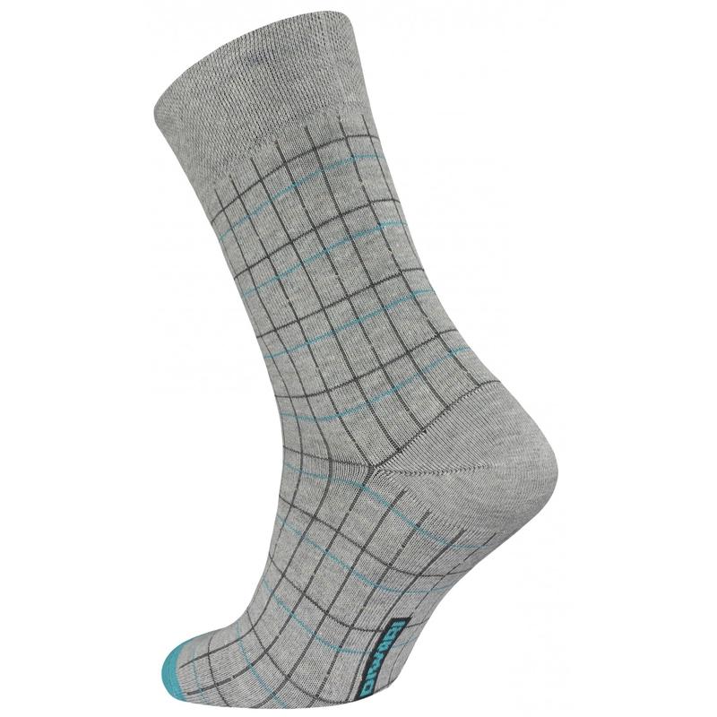 Bombažne moške nogavice z vzorcem - Conte Shop