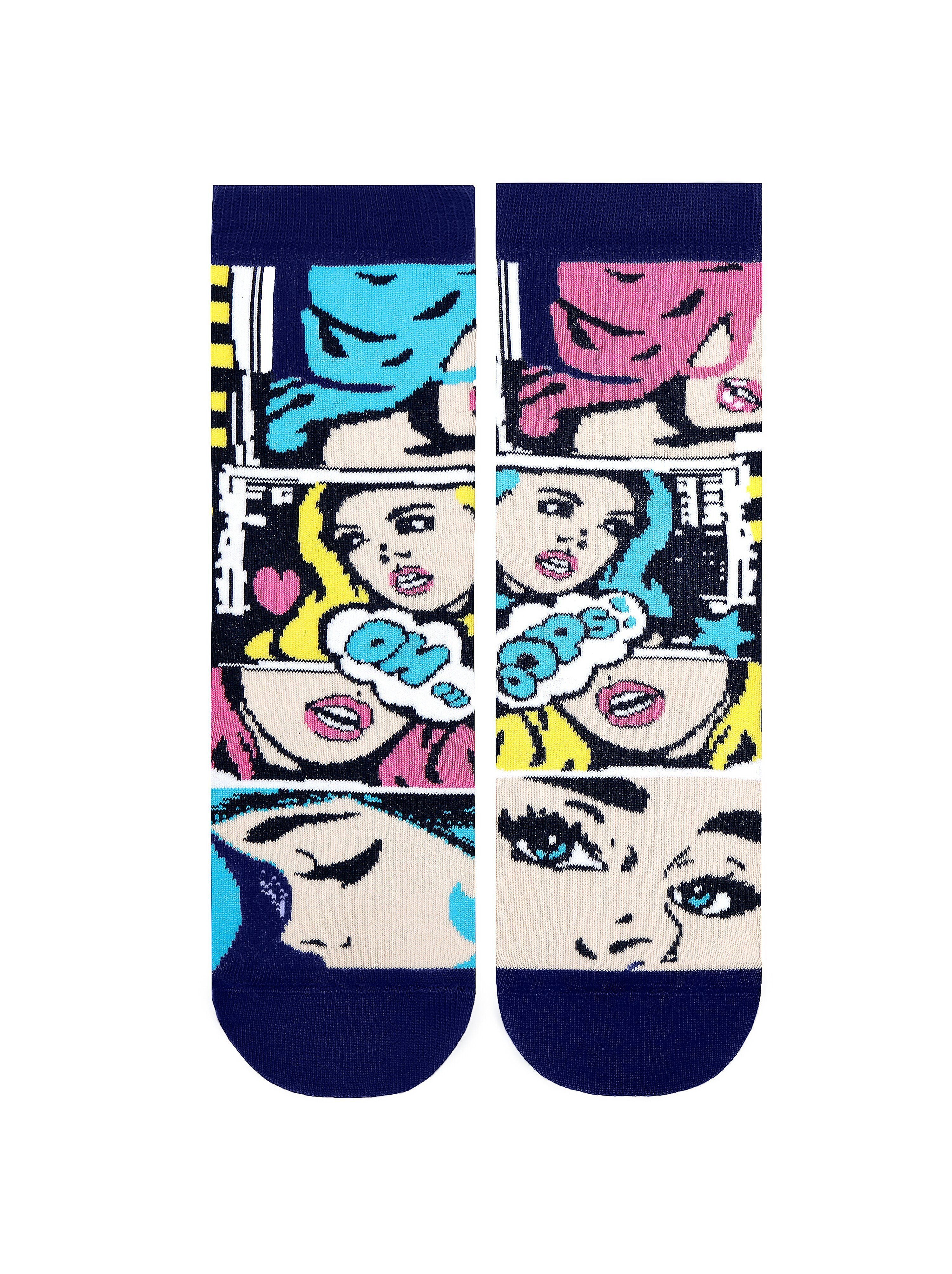 Pisane ženske nogavice Happy OOPS! - Conte Shop