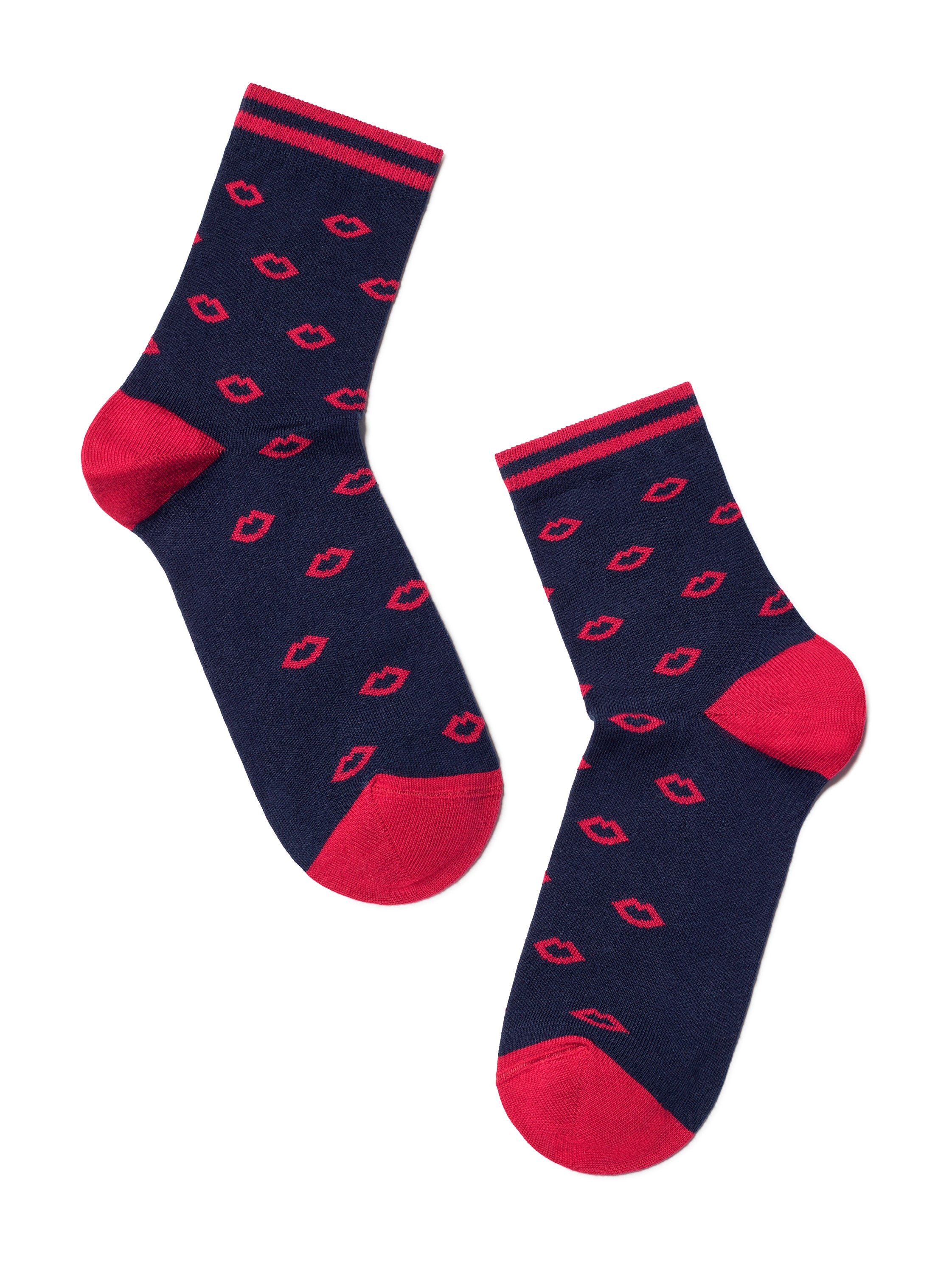 Pisane ženske nogavice Happy KISS