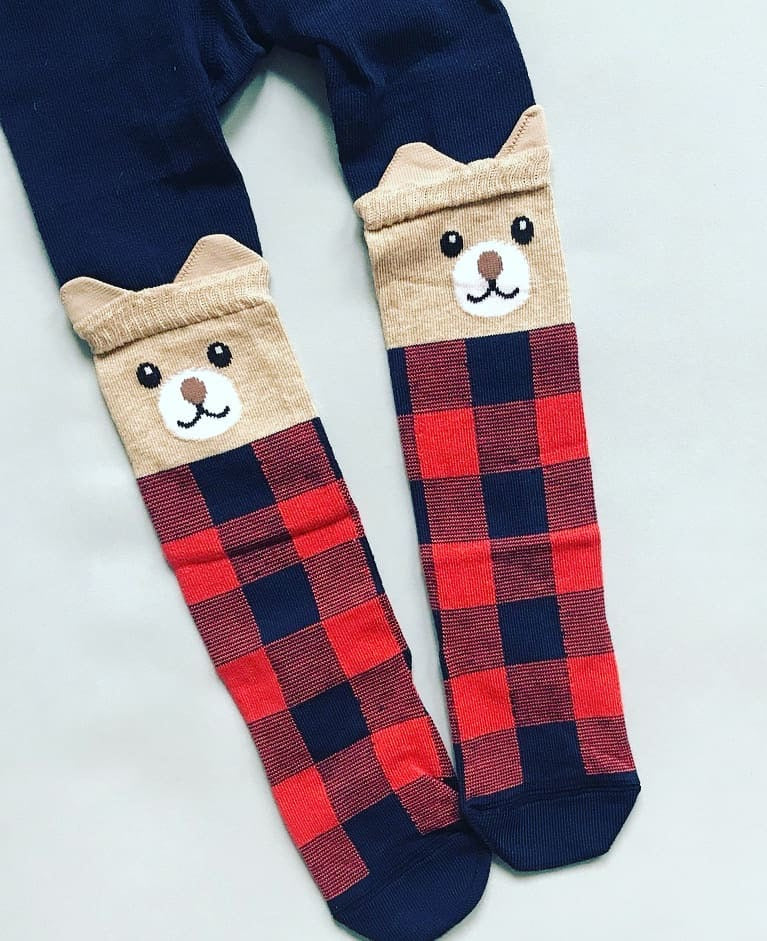 Otroške hlačne nogavice MEDVED