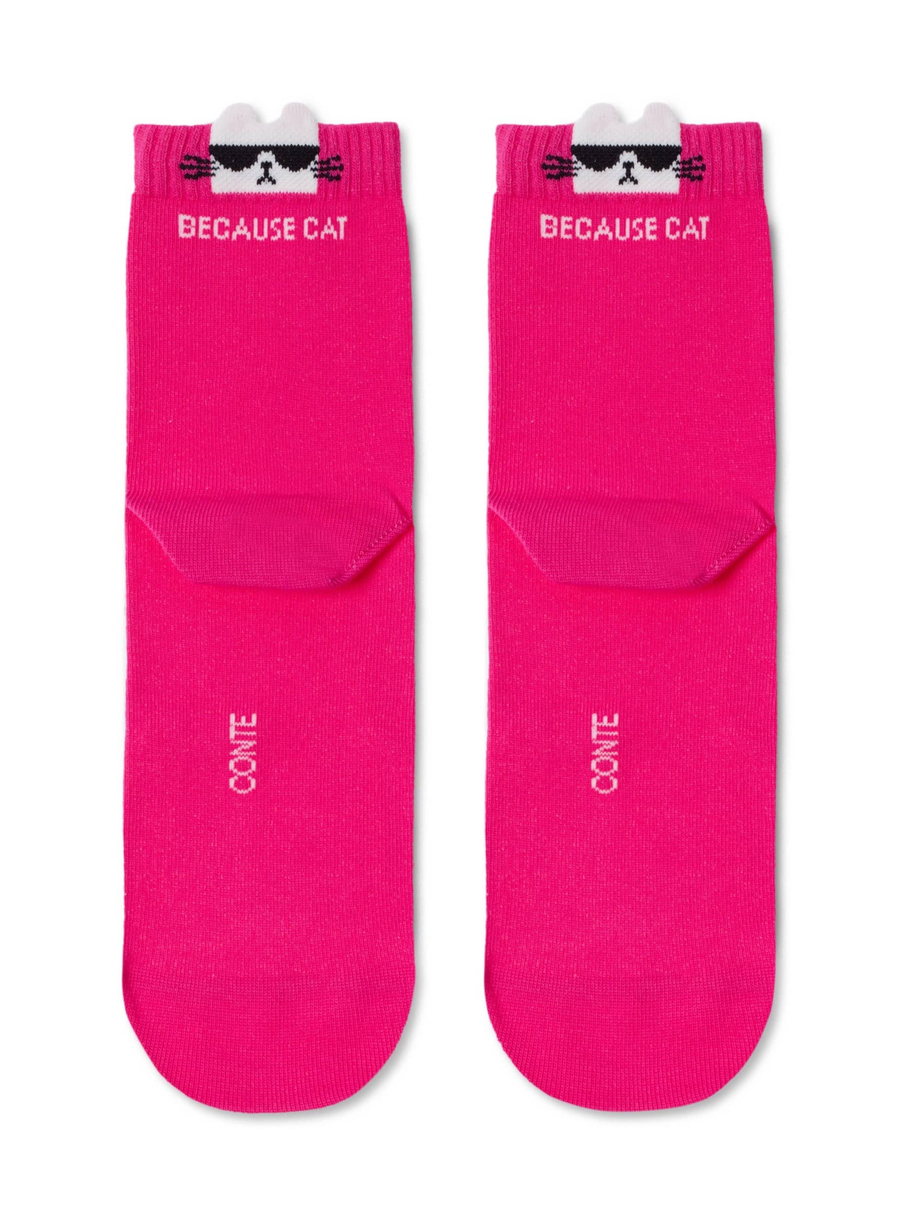 Ženske nogavice Classic BECAUSE CAT