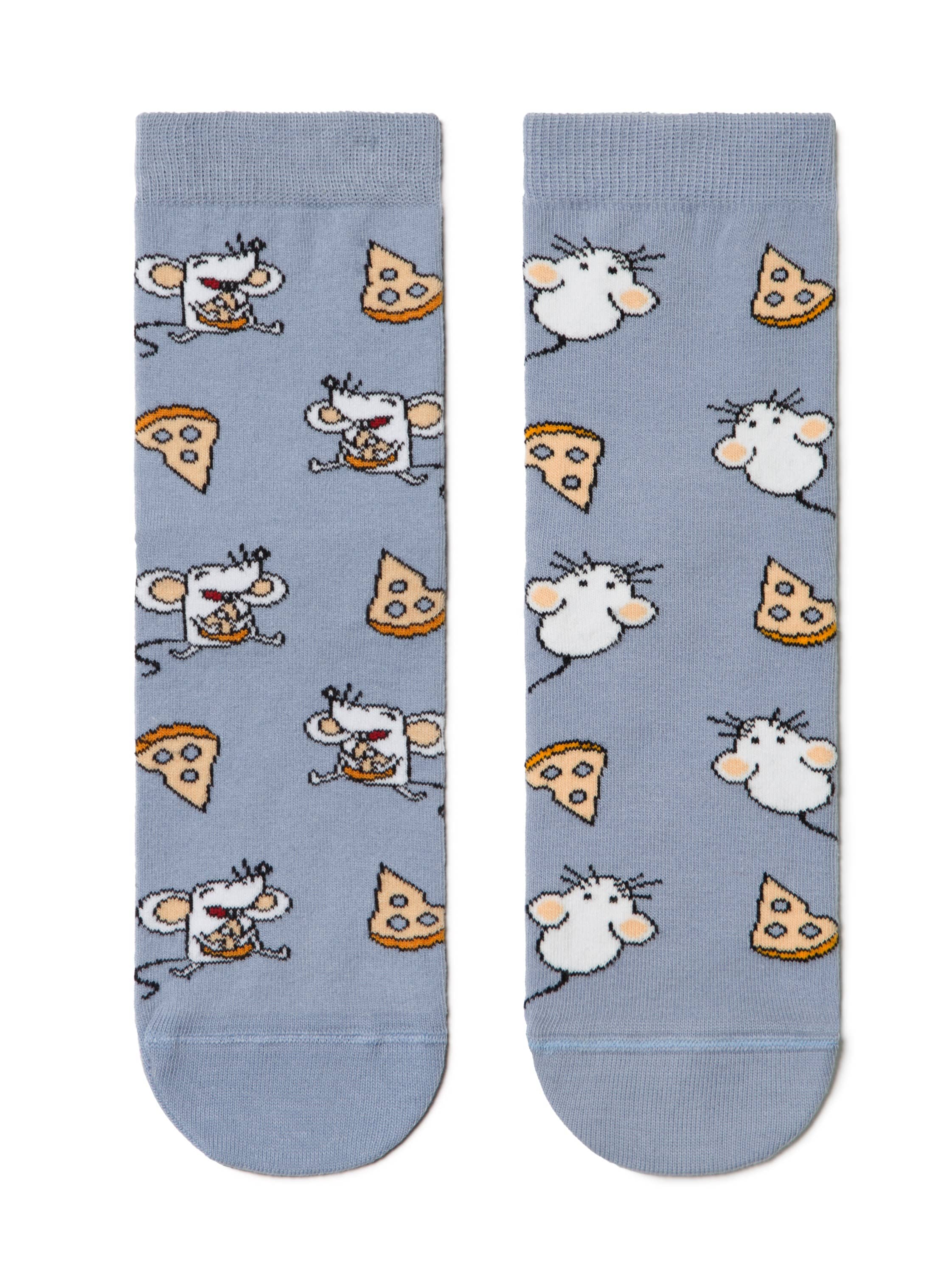 Vesele nogavice ženske z miškami Conte Sir in Miška