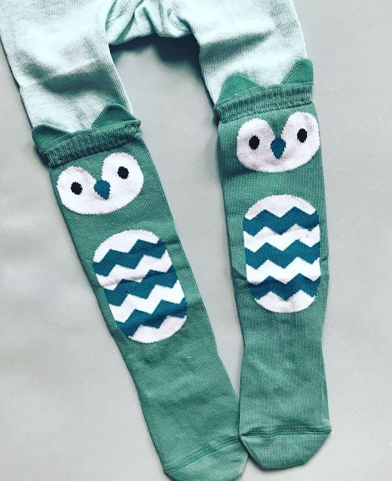 Otroške hlačne nogavice SOVA - Conte Shop