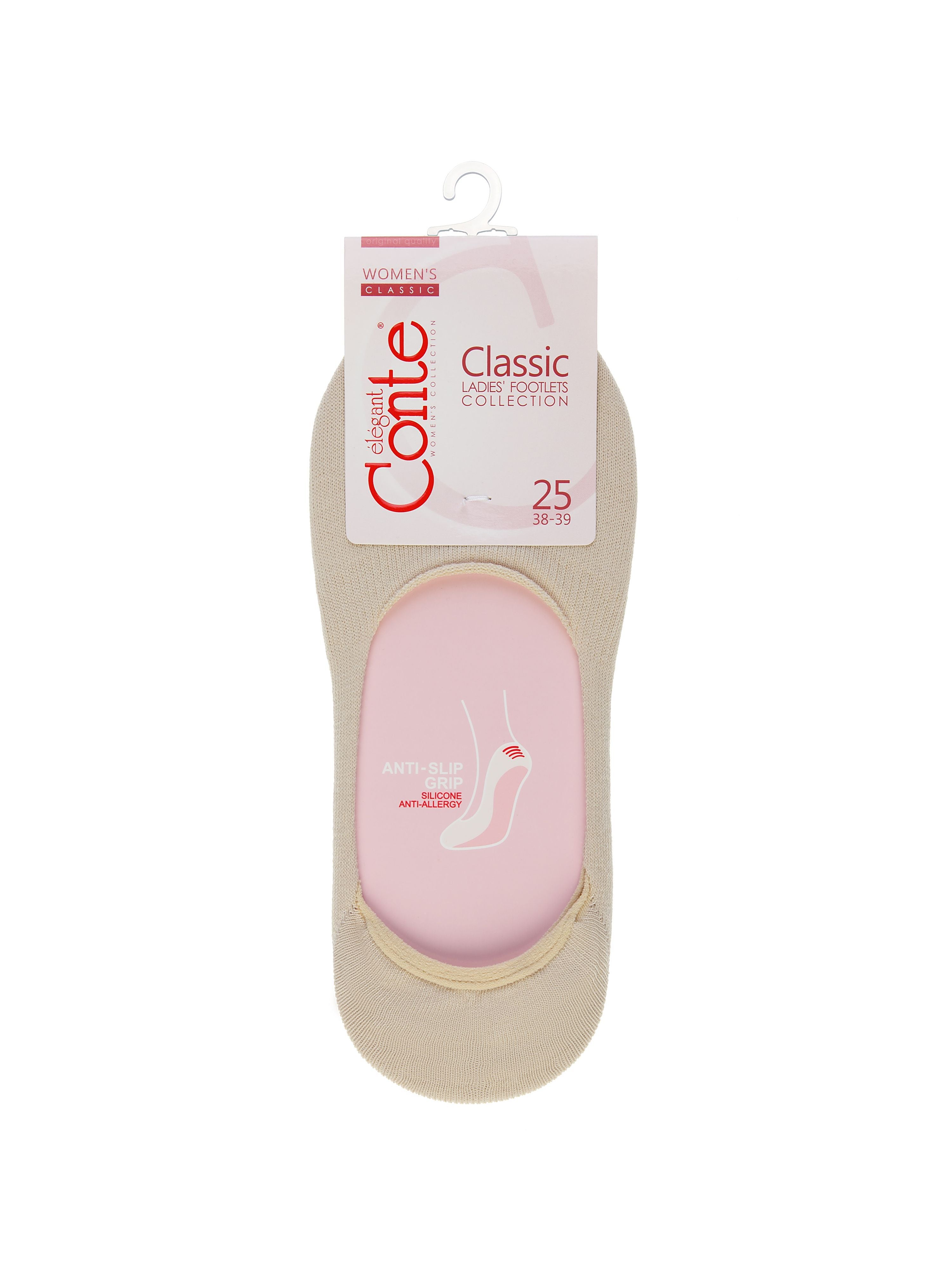 best women's no-show Socks , footlet and short socks by Conte Elegant