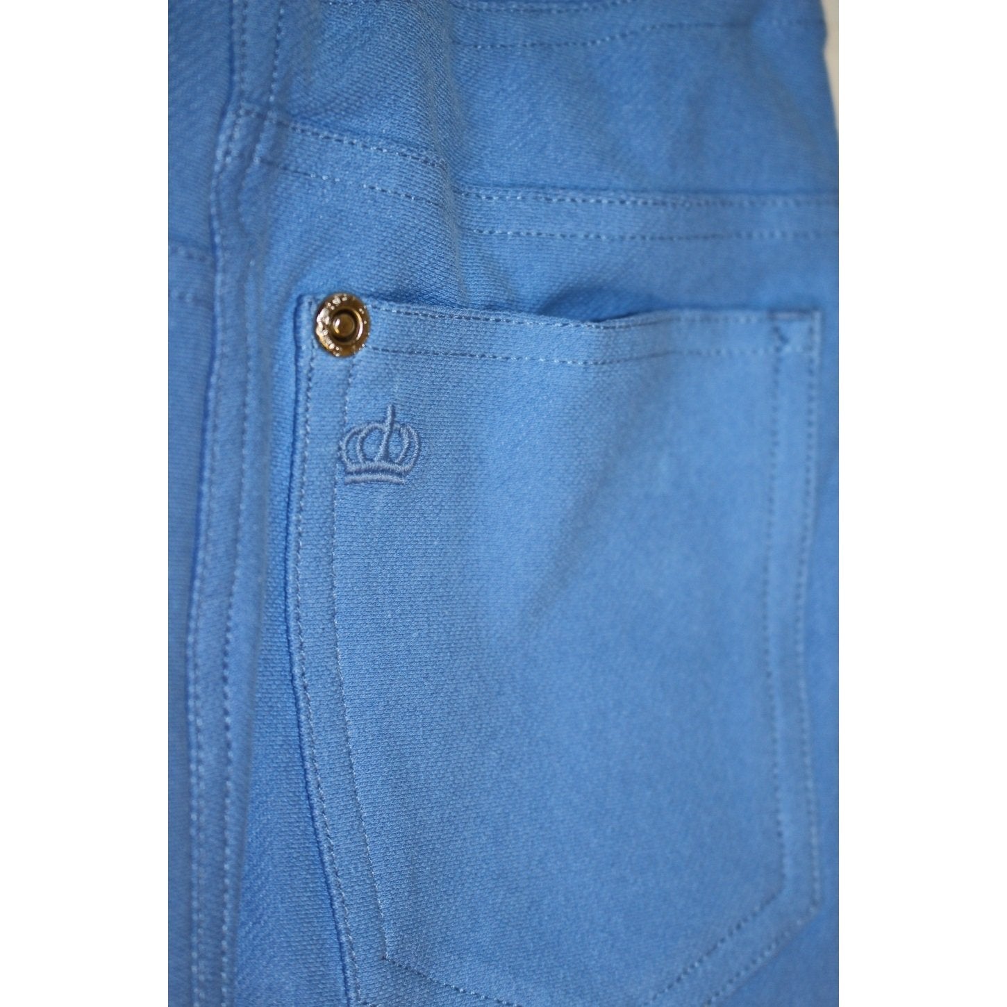 leggings cotton denim Conte Romi blue leggings for women